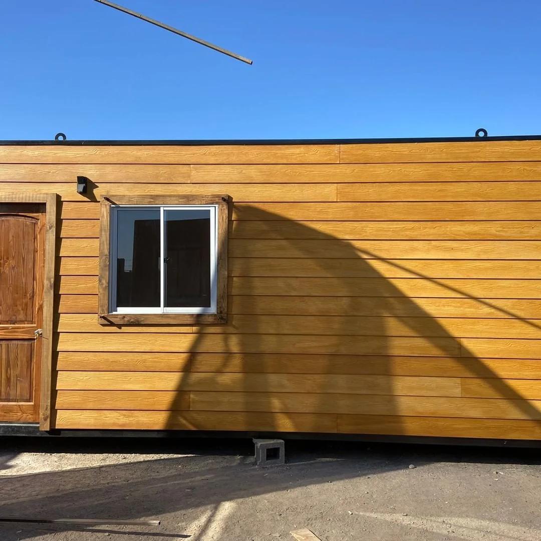 Cabaña modular prefabricada tipo contenedor “Manio” 18m² – módulo habitable multifuncional para uso temporal