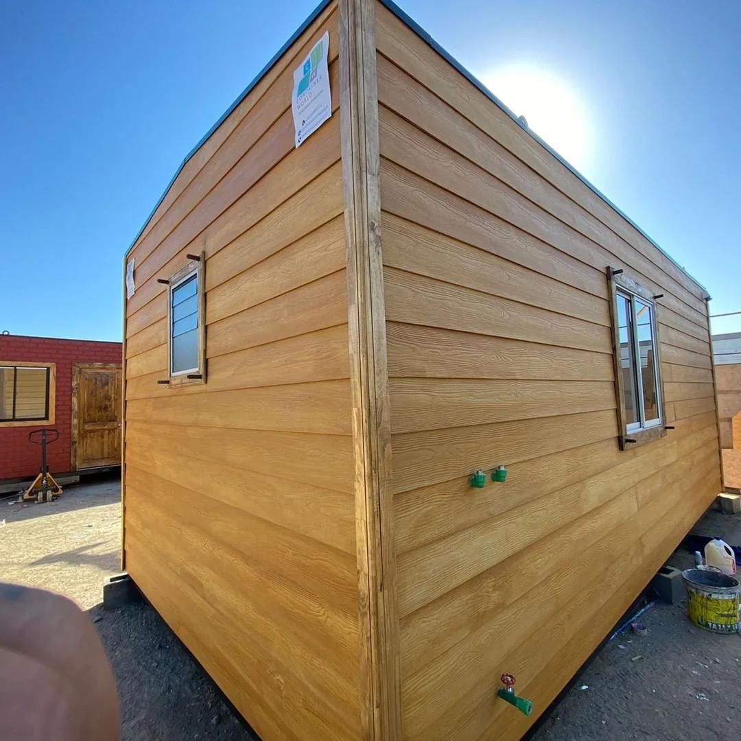 Cabaña modular prefabricada tipo contenedor “Manio” 18m² – módulo habitable multifuncional para uso temporal