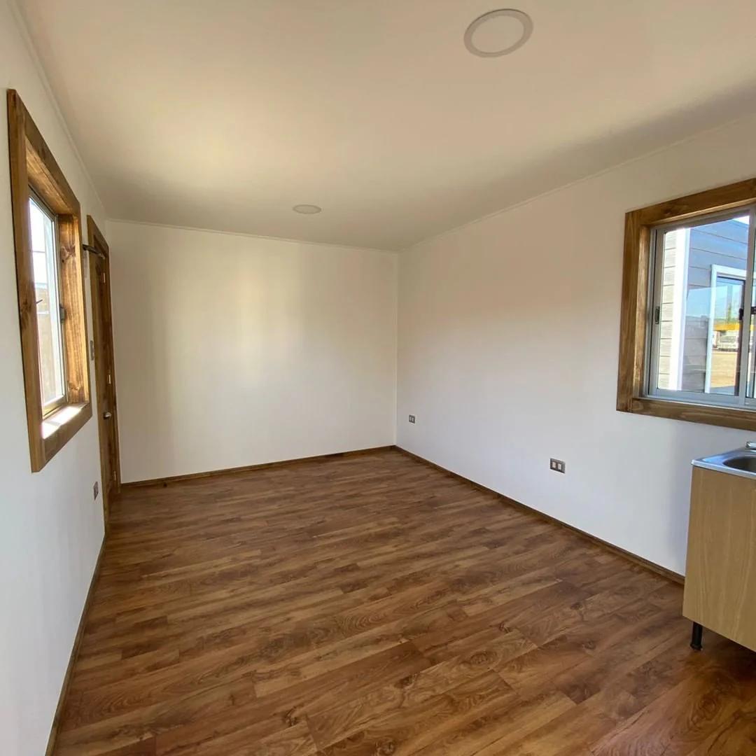 Cabaña modular prefabricada tipo contenedor “Manio” 18m² – módulo habitable multifuncional para uso temporal