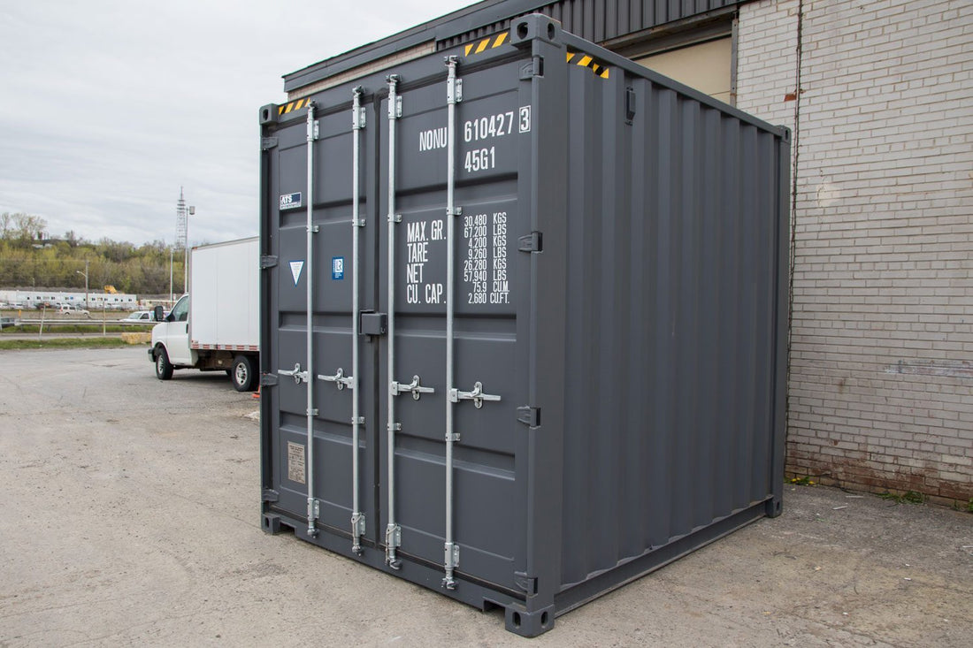 Contenedor marítimo High Cube de 10 pies nuevo (3 m) – mayor altura para almacenamiento profesional