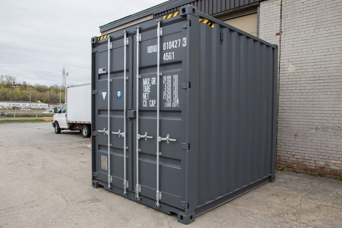 Contenedor marítimo High Cube de 10 pies nuevo (3 m) – mayor altura para almacenamiento profesional