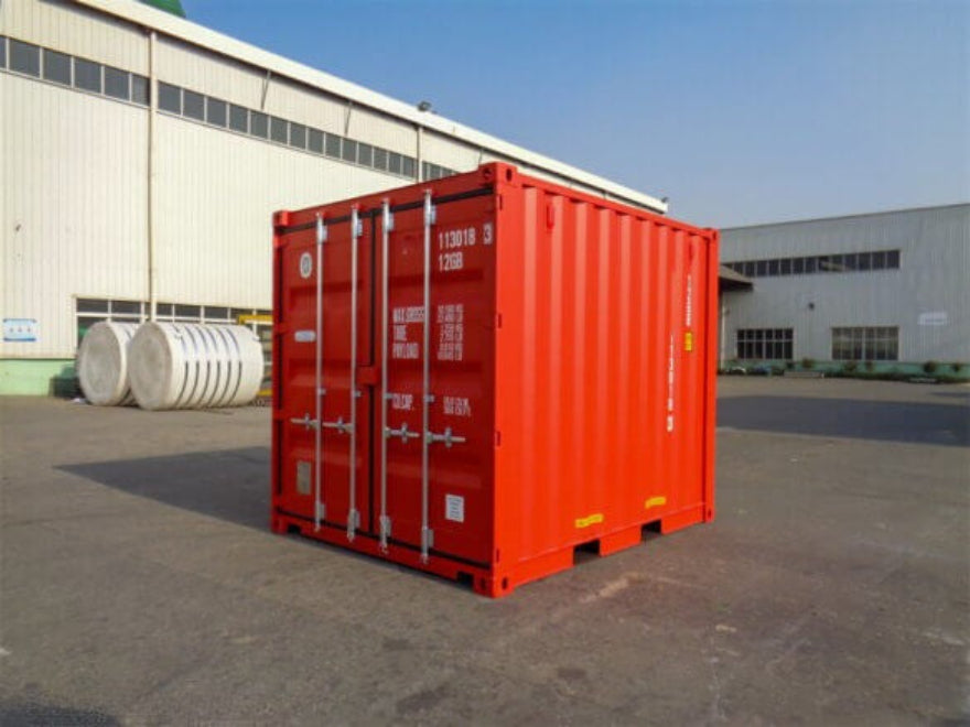Contenedor marítimo de 10 pies IICL6 (3 m) – calidad superior tipo “One Trip” – Ref: HZKU 010 045-6