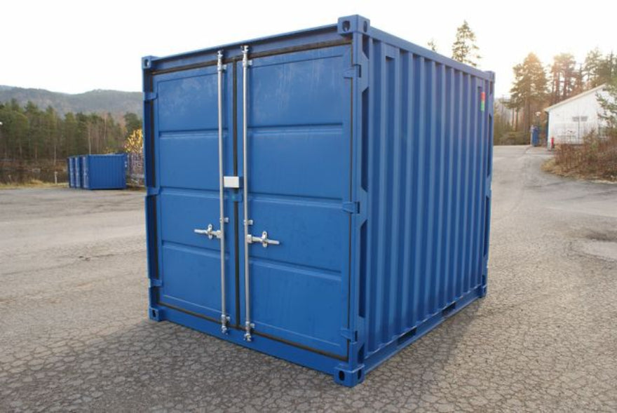 Contenedor marítimo de 10 pies con doble puerta nuevo – acceso frontal y trasero (dual access)