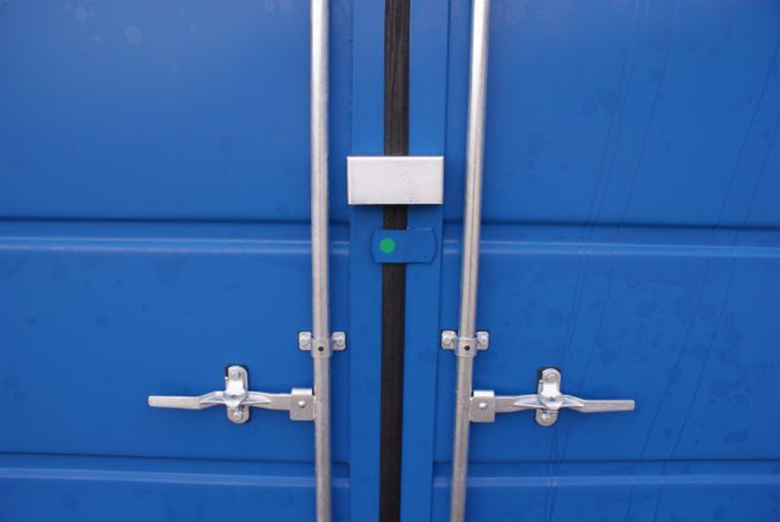 Contenedor marítimo de 10 pies con doble puerta nuevo – acceso frontal y trasero (dual access)