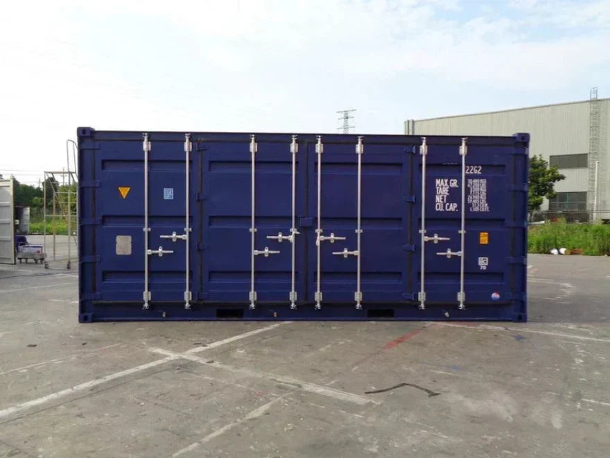 Contenedor marítimo de 20 pies Open Side (lateral abierto) – acceso total para carga industrial