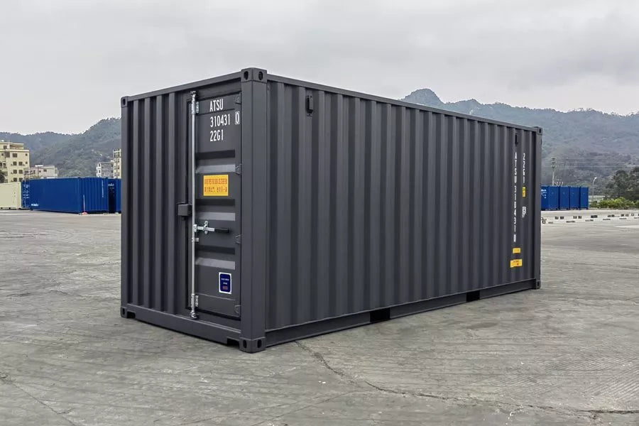 Contenedor marítimo de 20 pies con tres puertas (tri-door) nuevo – acceso frontal y trasero