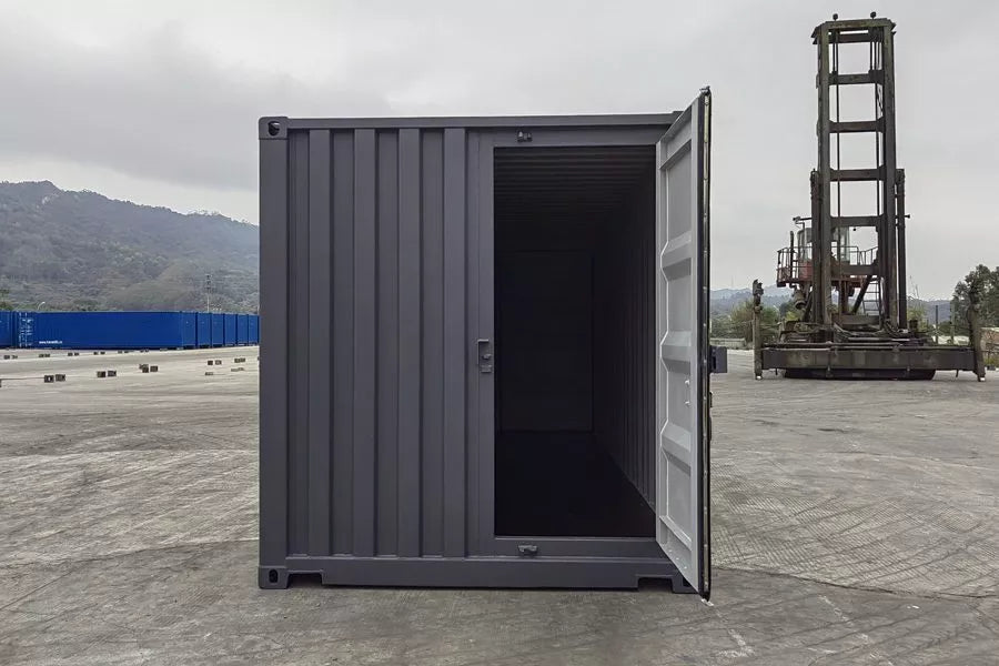 Contenedor marítimo de 20 pies con tres puertas (tri-door) nuevo – acceso frontal y trasero