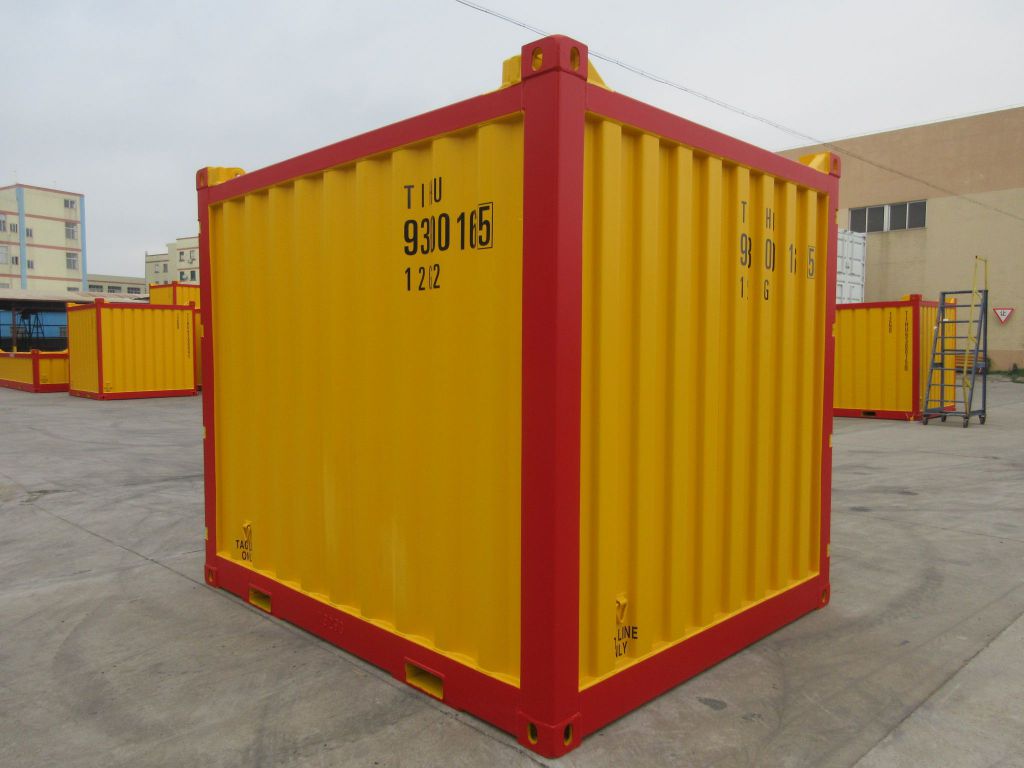 Contenedor offshore DNV 2.7-1 de 10 pies con lateral abierto – uso industrial y marítimo