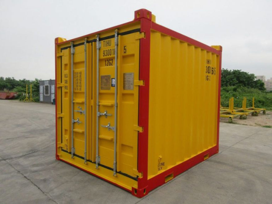 Contenedor offshore DNV 2.7-1 de 10 pies con lateral abierto – uso industrial y marítimo