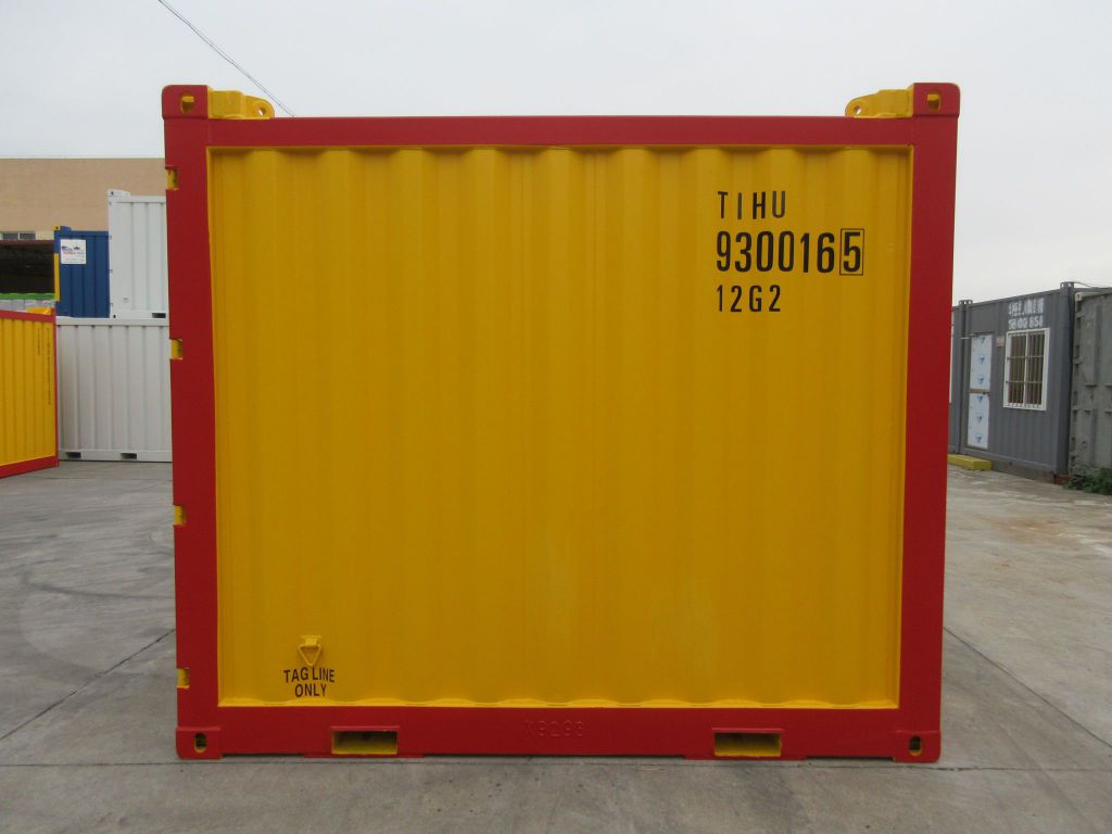 Contenedor offshore DNV 2.7-1 de 10 pies con lateral abierto – uso industrial y marítimo