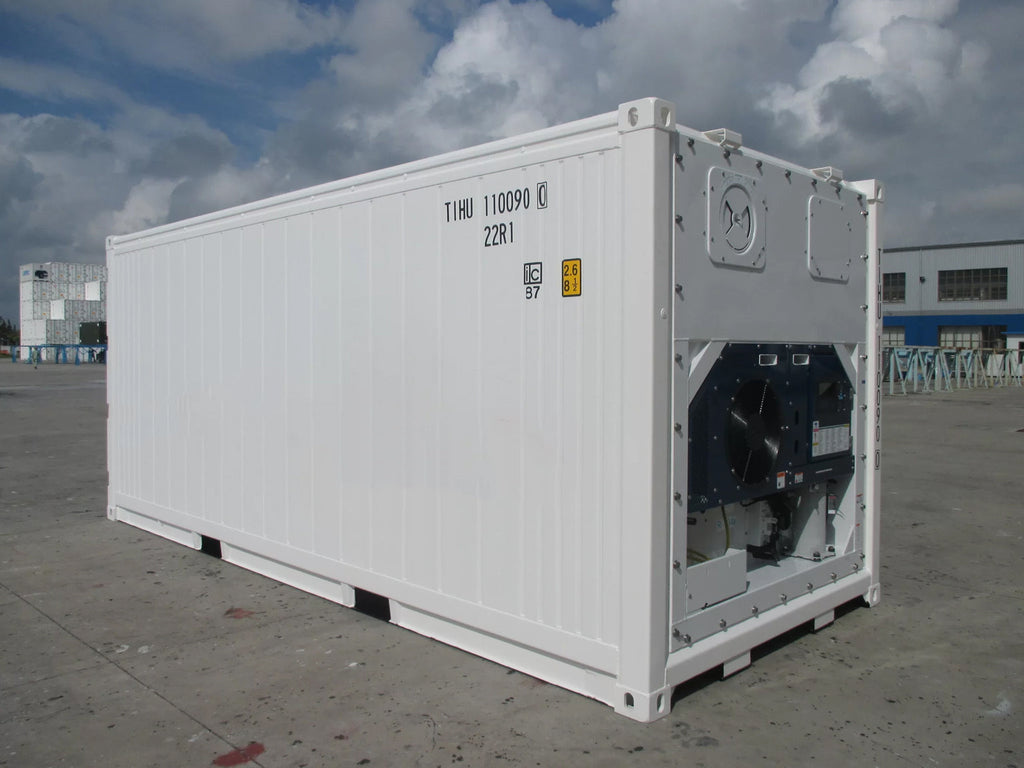 Contenedor refrigerado Reefer de 20 pies monofásico – media temperatura (-3°C a +10°C) para conservación de alimentos
