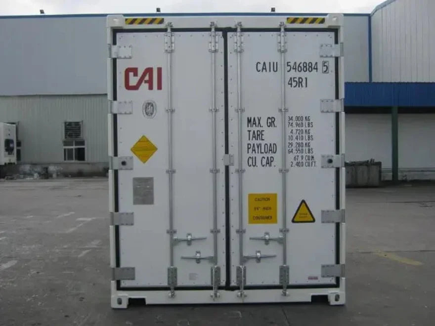 Contenedor refrigerado Reefer de 40 pies – cámara frigorífica industrial para almacenamiento a gran volumen