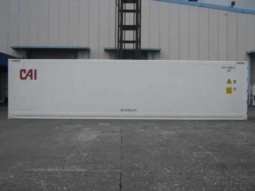 Contenedor refrigerado Reefer de 40 pies – cámara frigorífica industrial para almacenamiento a gran volumen