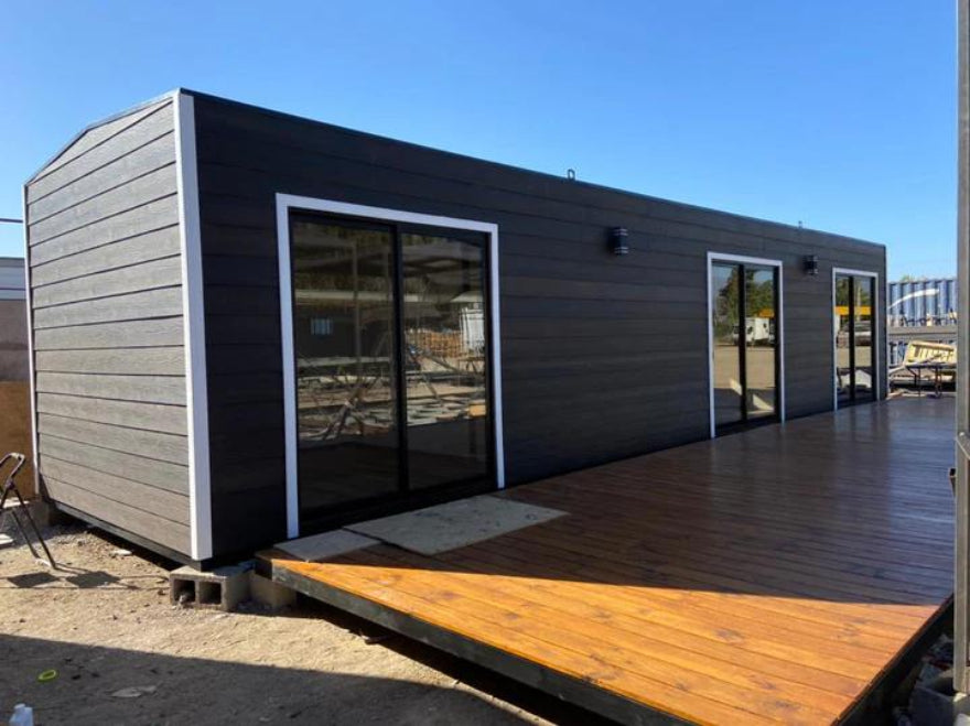 Módulo prefabricado Carpenter 36 m² – vivienda modular con 2 dormitorios, baño y zona de estar